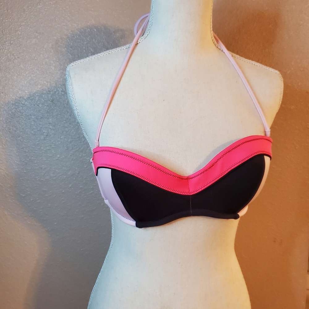 Victoria's Secret Color Block Bikini Top
